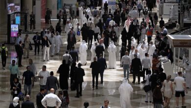 Business events delegates at Dubai World Trade Centre